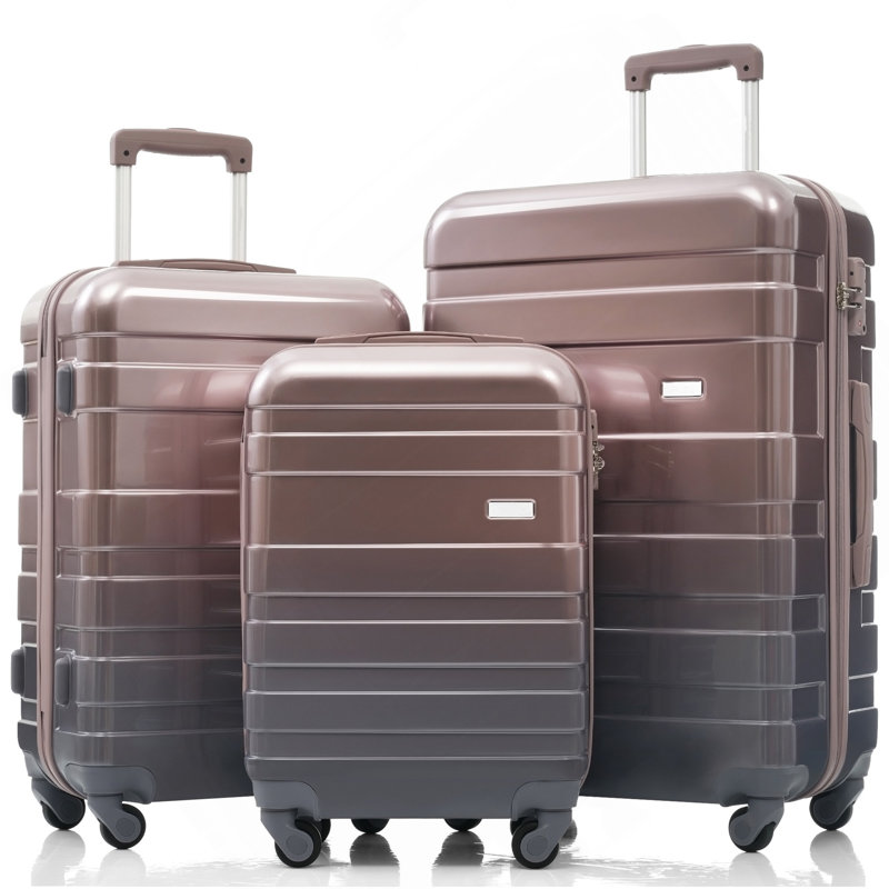 Ensembles de bagages New Model ABS Hardshell 3Pcs Clearance Lards Hardside