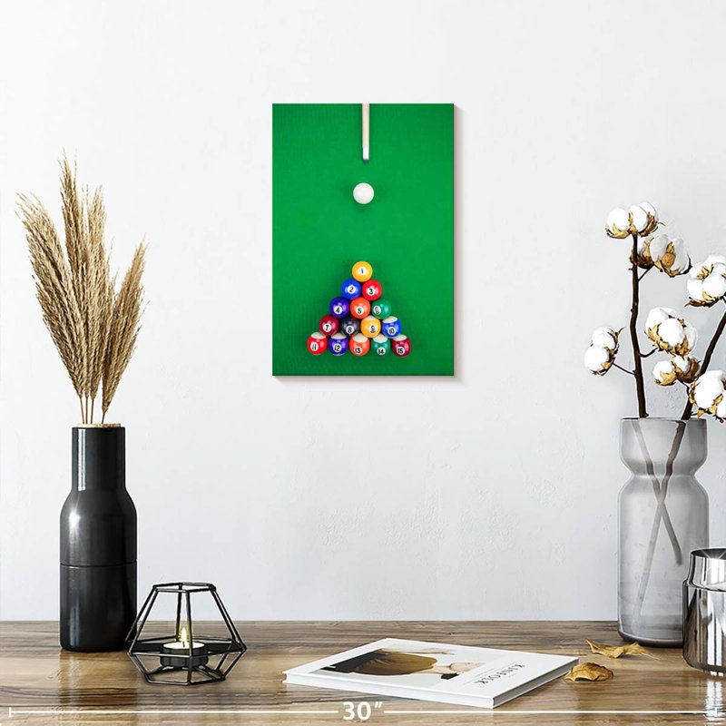 Senne Snooker Pyramid, 12" H x 8" W