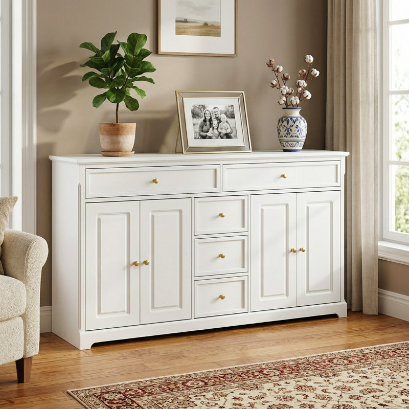 Ilani 59.1'' Sideboard, White