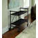 COSCO Indoor/Outdoor Folding Serving Cart with Wheels