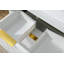 Ensemble de meuble-lavabo simple blanc 24 po-431050207