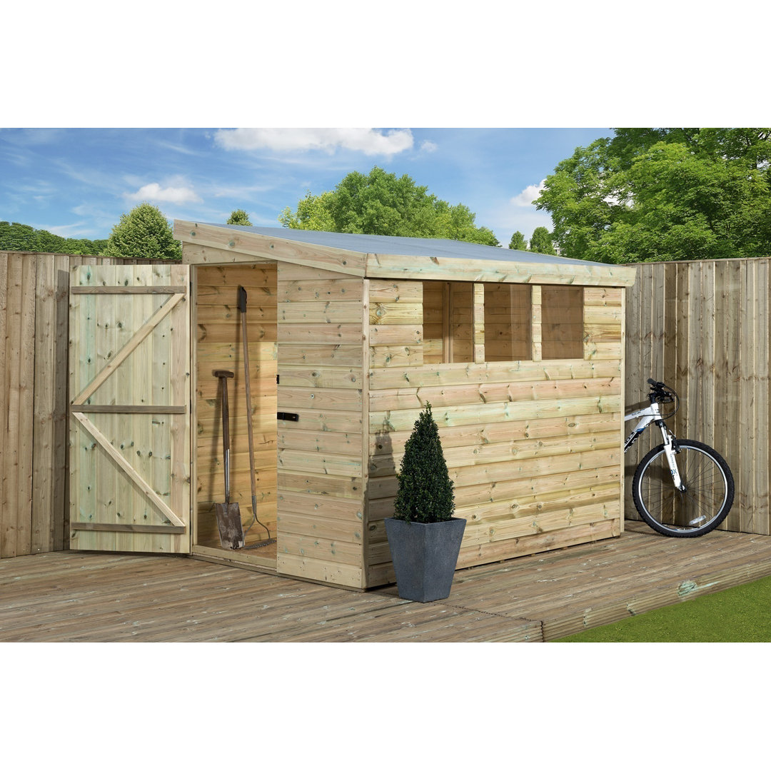 Shiplap Pent Wooden Shed