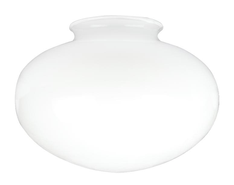 Glass Pendant Shade in White