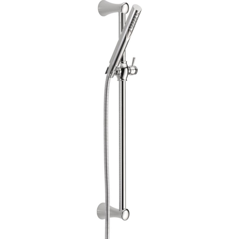 Urban Grail Slide Bar Hand Held Shower with Hose, Handheld Shower Head, Chrome