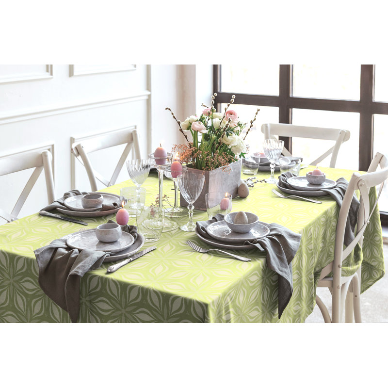 Comfrey Tablecloth, Light Green