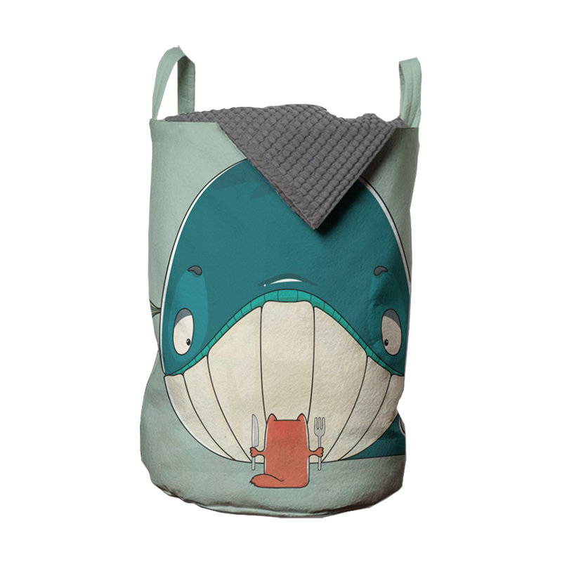 Fabric Laundry Bag with Handles