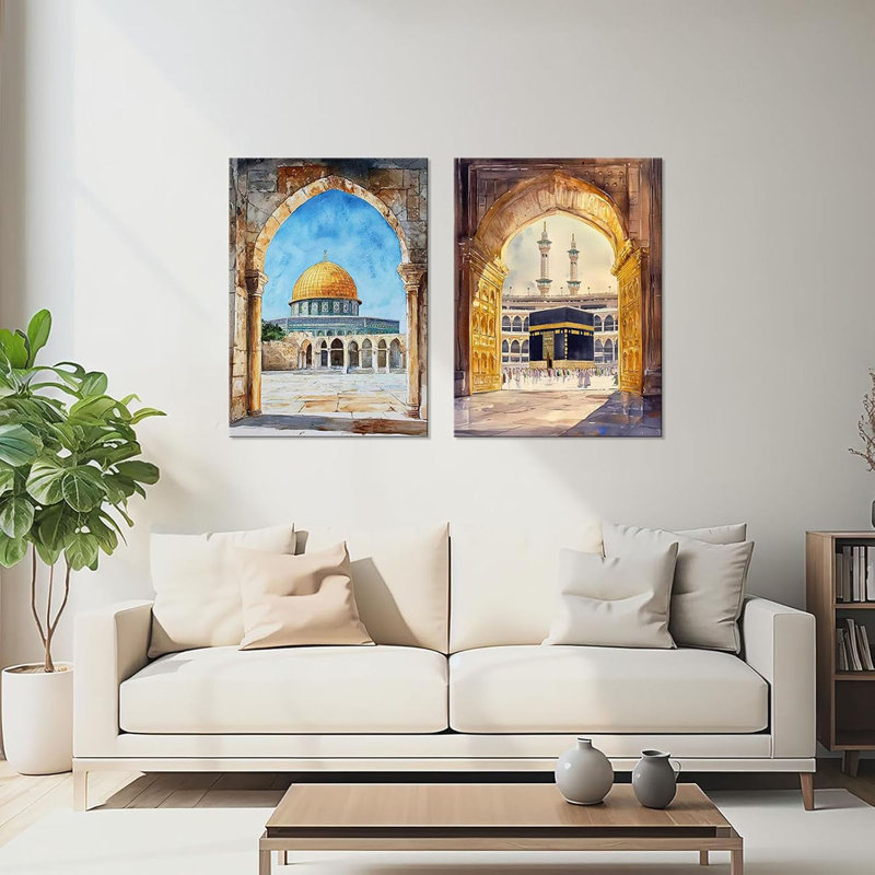 2 Piece Wrapped Canvas Print