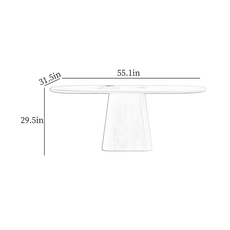 Toray, 29.5"H x 55.1"L x 31.5"W