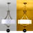 6 - Light Dimmable Drum Chandelier-1122142967