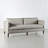 Clifford 87" Upholstered Custom Bench-Seat Sofa-889156208