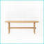 Table basse North American FAS Oak