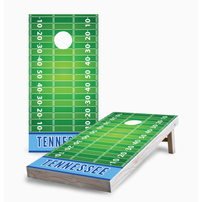 Tennessee Football V3 2x4 Cornhole Board Set | Includes (2) Boards (8) Bags & Optional Accessories, Add Carrying Case