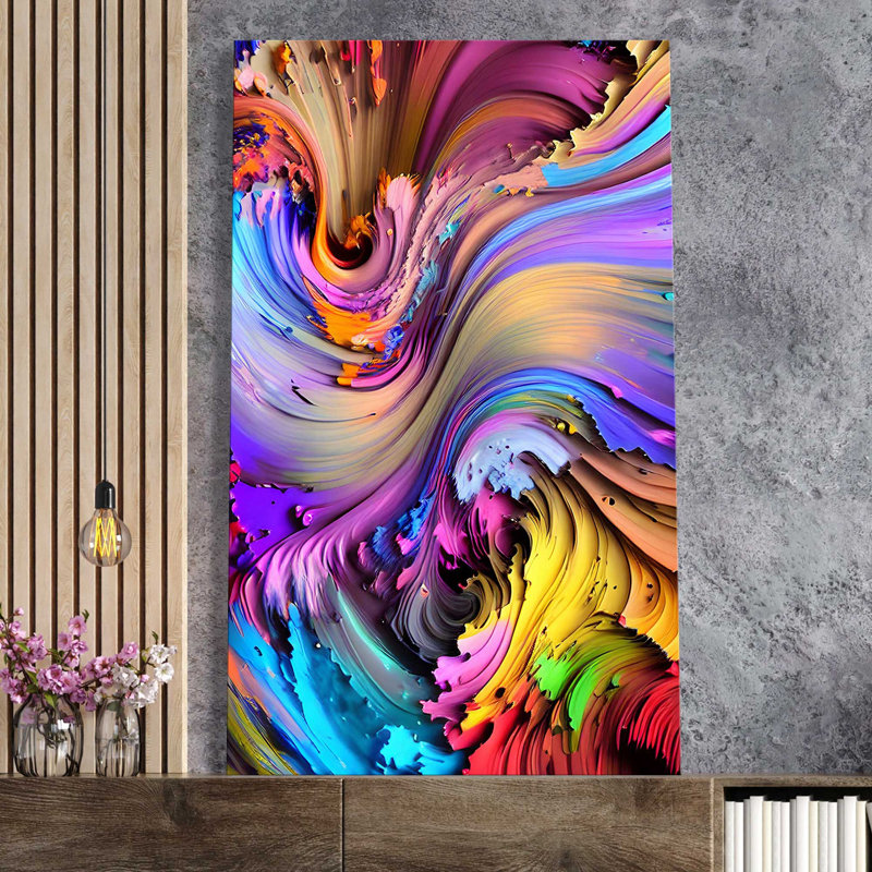 "Construit Dreams - Composition X (Vertical)" par Nikita Mann, reproduction sur toile