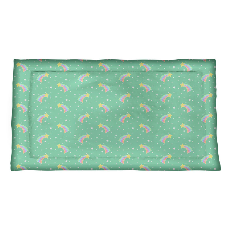 Taie décorative Katelyn Elizabeth, Microfibre, Très grand, Vert