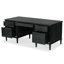 Bureau en bois 5 tiroirs Nantwich-1048867202
