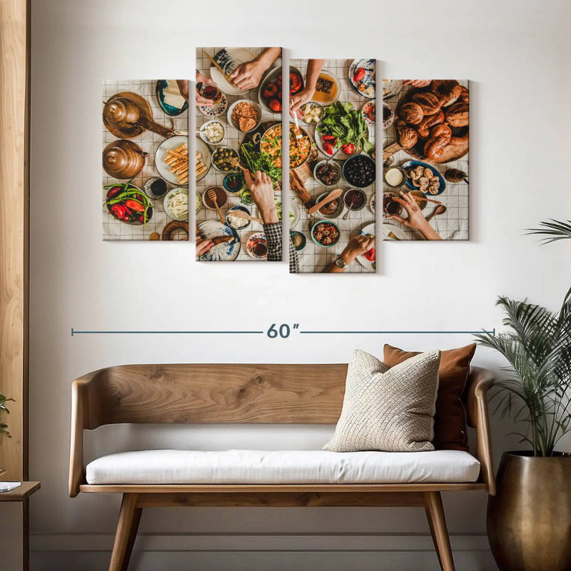Yarlin Turkish Breakfast, 32" H x 52" W