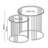Eclipse Clear Glass Coffee Table Set