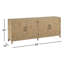 Bronx 84'' W Solid Wood Sideboard