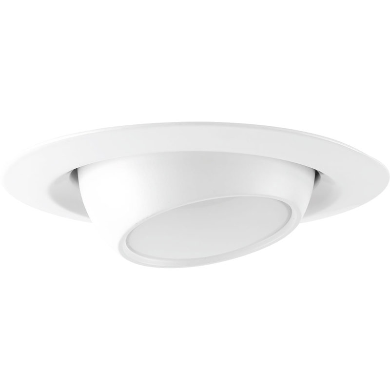 4" Recessed Trim, Satin White
