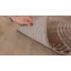 Tapis brun à motif de cercles zen Abani Neutral-130507073