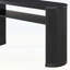Console rustique avec pieds cannelés-1011548685