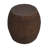 Faux Rattan Side Table For Both Indoor And Outdoor Use, Handmade Mgo, Brown
