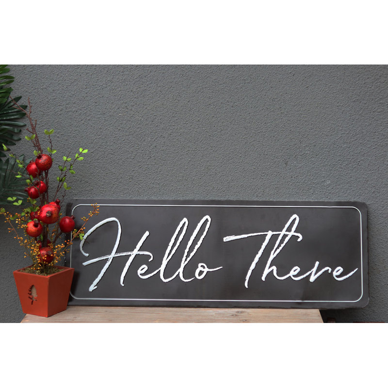 Handmade Farmhouse Wall Decor on Metal