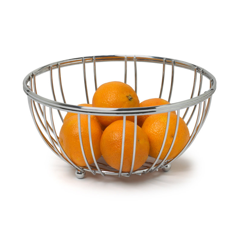 Rebrilliant Ledbetter Stainless Steel Fruit Basket