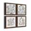 «Opulent Bath I», ensemble de 4 peintures sur toile encadrées-60148642-60148636