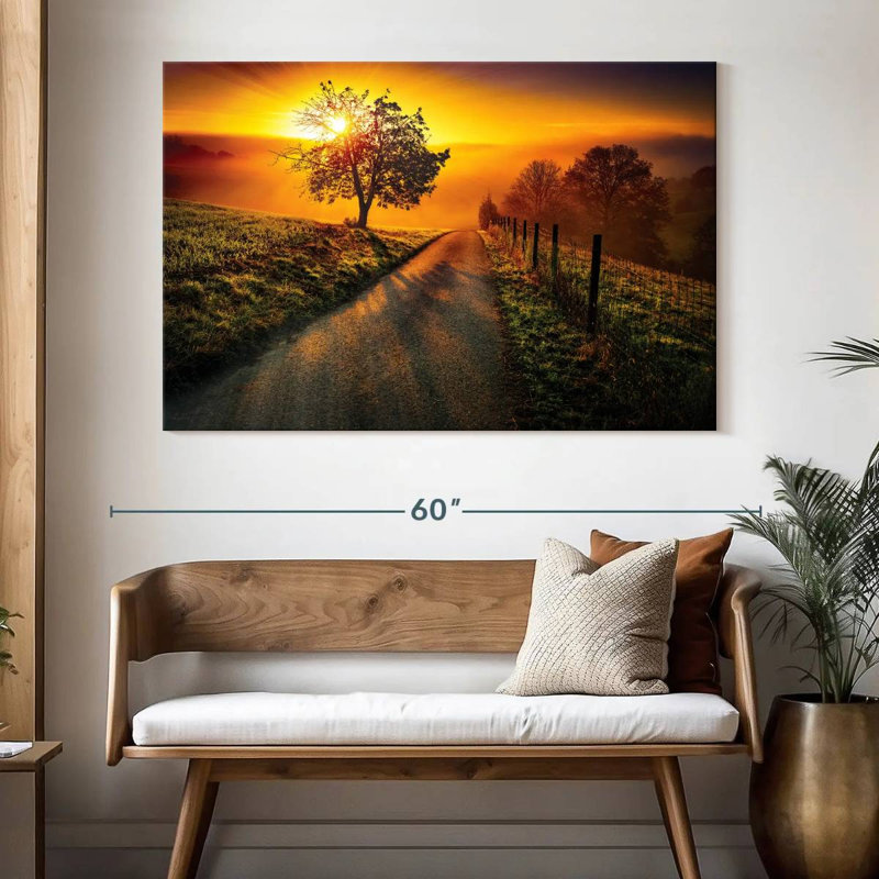 Alvord Farmland Path, H 34 po x l 51 po