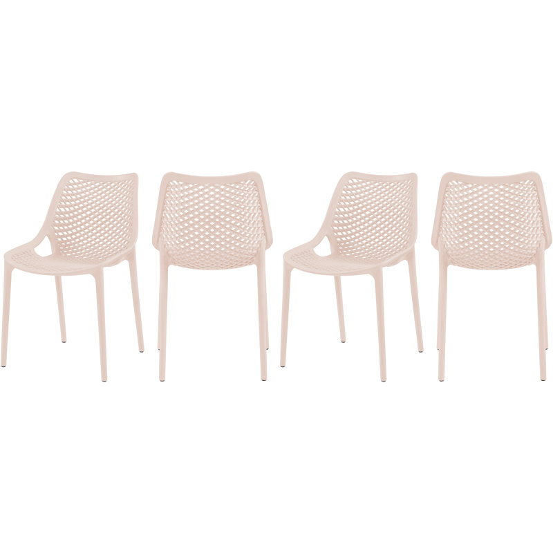 Chaise d'appoint Mykonos, Rose