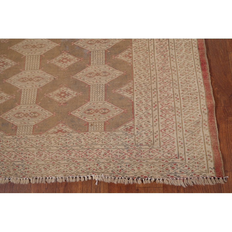 Tapis décoratif fait à la main 4 x 5