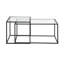 Heffington Glass Top Frame Side Table Set