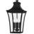 Quentin 4-Light Earth Black Outdoor Hanging Lantern