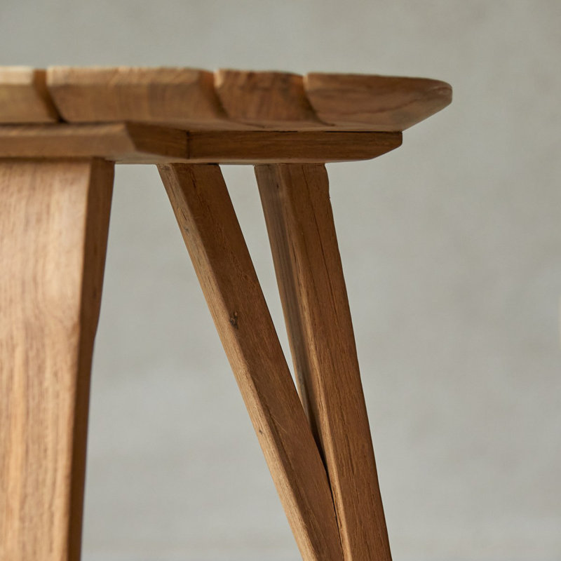 Katrine Solid Wood End Table