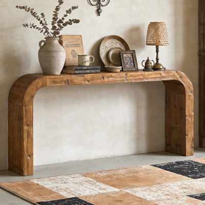 Table de canapé en bois Farmhouse