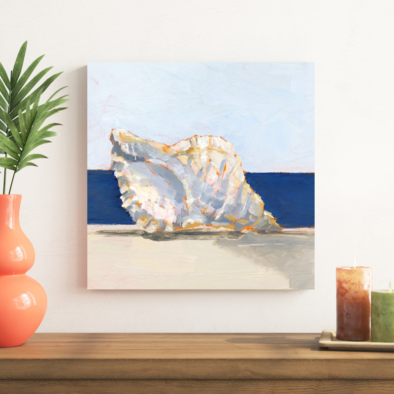 Coquillage près de la côte III, H 20 po x l 20 po x P 1,25 po