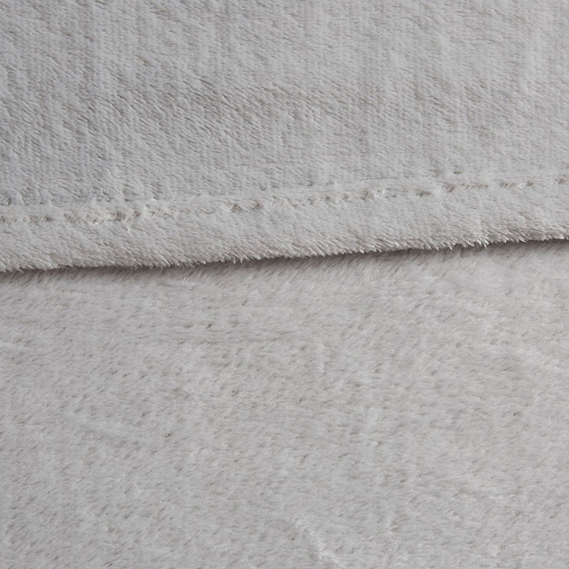 Couverture ultralégère moelleuse ultra douce Gracie Mills Wilmer, Double/grand, Gris