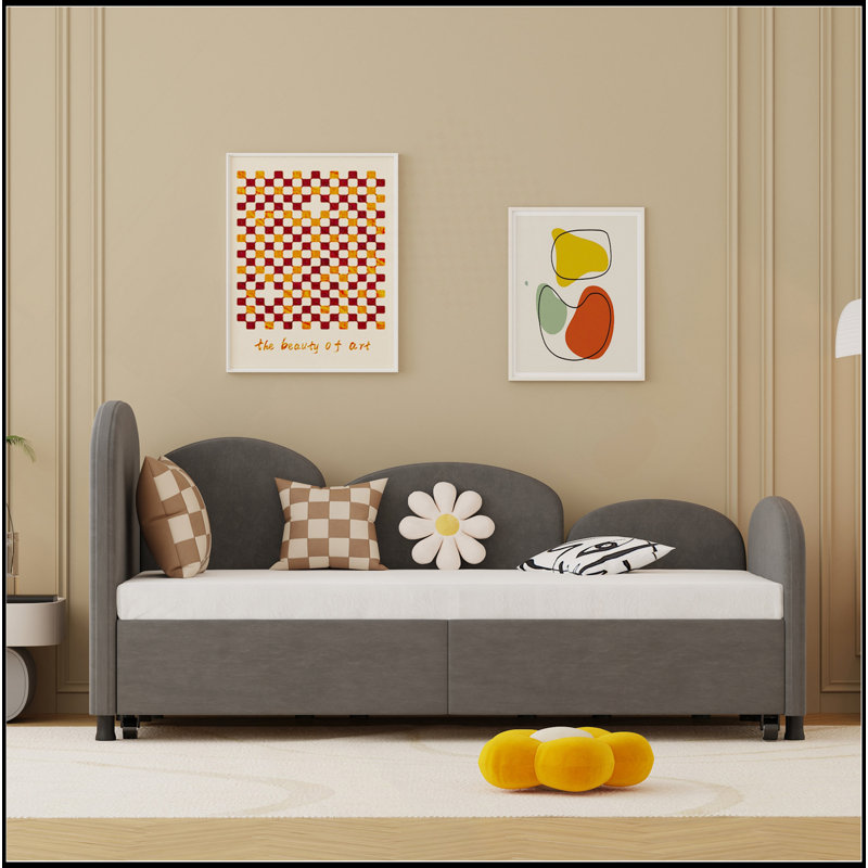 Canapé-lit moderne polyvalent avec rangement supplémentaire et caractéristiques de sécurité