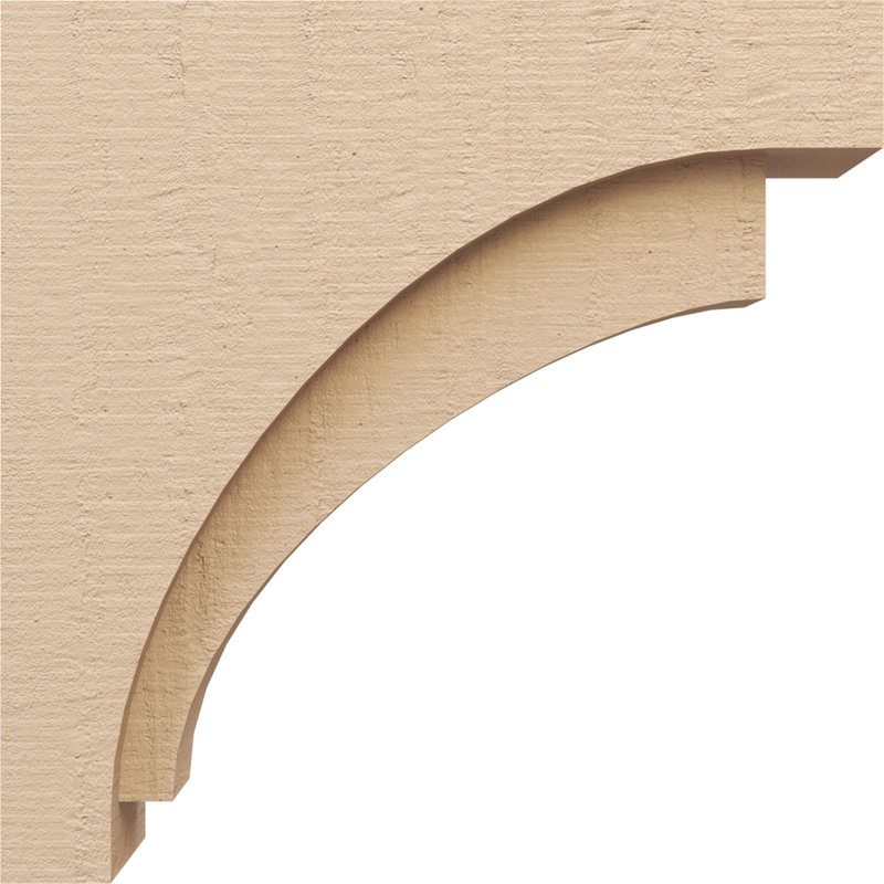 Bois de cèdre brut RiveraThane Corbel, apprêté brun clair Rivera, H 20 po x l 5 po x P 20 po