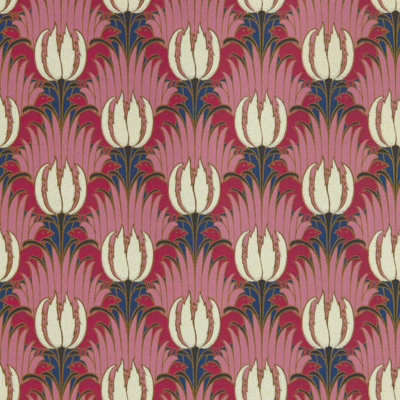 Tulip & Bird Wallpaper