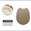 Canalp Elongated Hard Toilet Seat