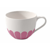 Villeroy & Boch Fleur Vert Collection Coffee Cup, Premium Porcelain, Made in Germany. Dishwasher and Microwave Safe, Cup for Coffee or Tea, Flower Pattern, 5.5 oz Capacity, 4.5x3.5x2.5 in, Green