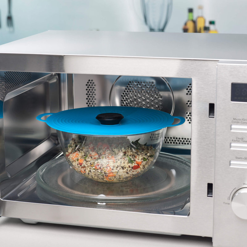 Zeal Silicone Lid, Aqua, 23 cm