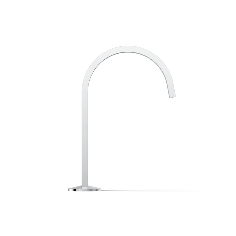 Components™ Bathroom Sink Spout with Ribbon Design, Polished Chrome