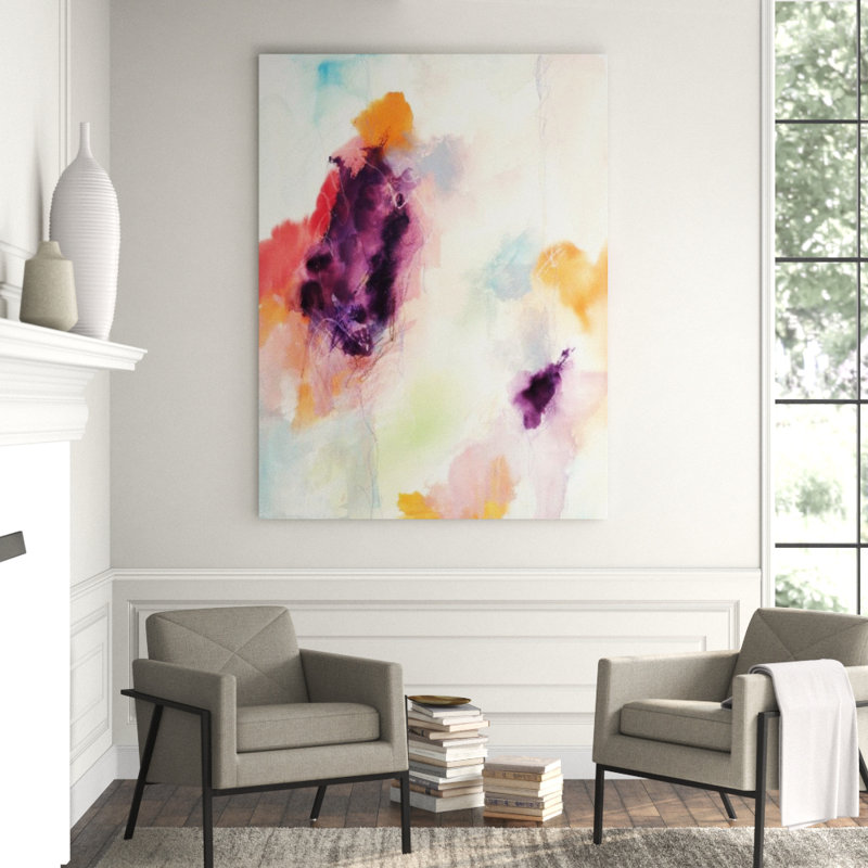 Pure Joy I Print by Guseul Park, Image Brush Gel, 40" H x 30" W