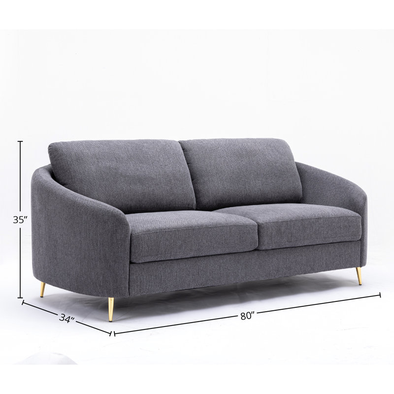 Contemporary Gray Linen Patio , Weather- Frame, Comfortable Seating Nesting Sectional Stackable Function, Space Saving