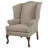 Lucious Upholstered Wingback Chair-637931732