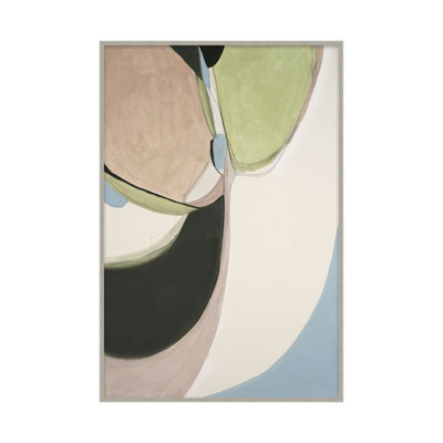 «Organic Matter 2» par Studio L57 Affinity - reproduction sur toile avec cadre flottant