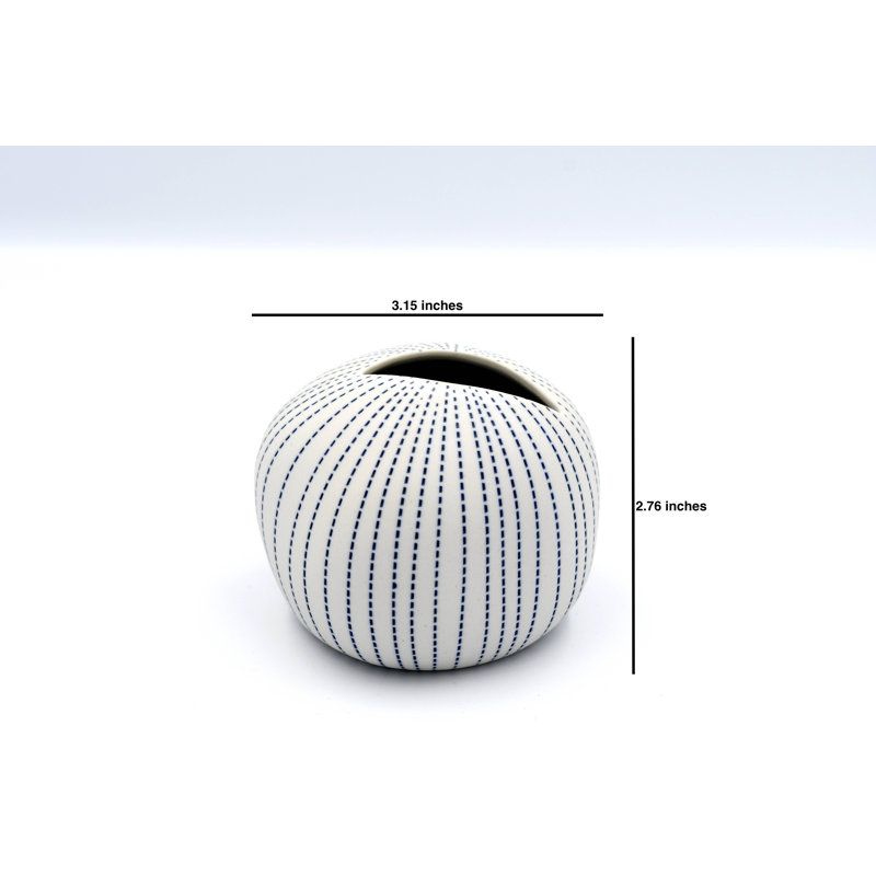 Vase de table Bahir, Bleu
